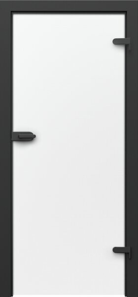 Usa PORTA PORTA GLASS CU STICLA TRANSPARENTA + TOC PORTA SYSTEM GK CPL NEGRU