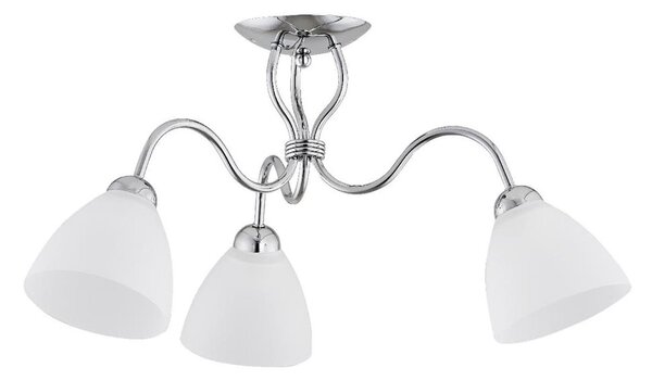 Lustră aplicată ARIEL 3xE27/15W/230V crom