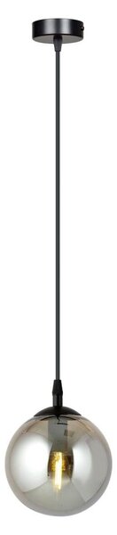 Lustră pe cablu COSMO 1xE14/10W/230V d. 14 cm negru/gri
