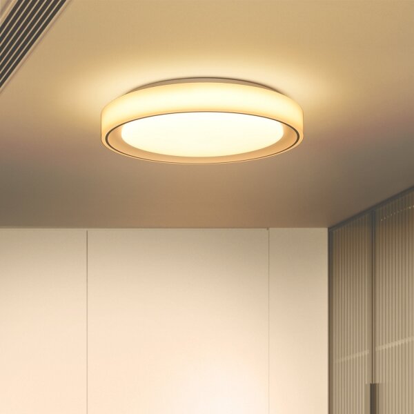 Brilagi-LED - Corp de iluminat LED RGB dimabil FLOCO LED/30W/230V Wi-Fi Tuya + LED/6W + telecomandă