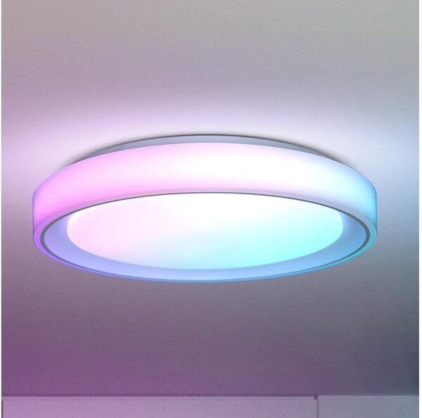 Brilagi-LED - Corp de iluminat LED RGB dimabil FLOCO LED/30W/230V Wi-Fi Tuya + LED/6W + telecomandă