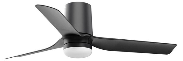 Ventilator LED dimabil de tavan FARO 33834WT-1TW MINI PUNT TUB S 10W/230V negru d. 90 cm WT + telecomandă