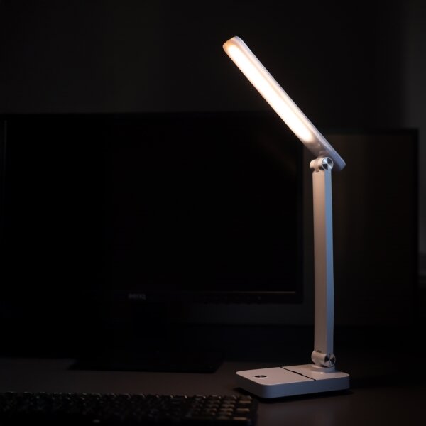 Lampă LED reîncărcabilă de masă Zuma Line 1949-WH LED/8W/1200 mAh 3000/4500/6000K white