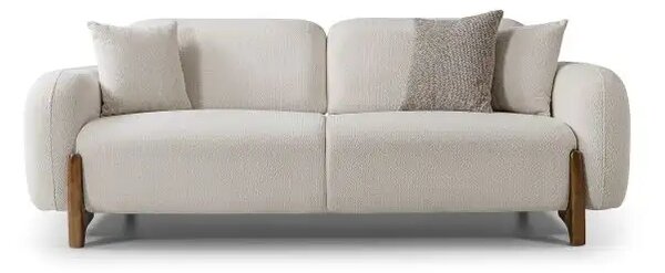 Set canapea semiextensibila si 2 fotolii Boucle Belize