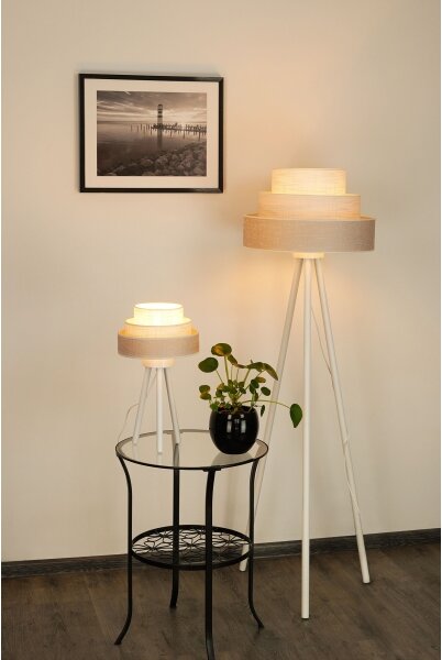 Lampadar Brilagi ALASKA LUNETA 1xE27/15W/230V gri/crem