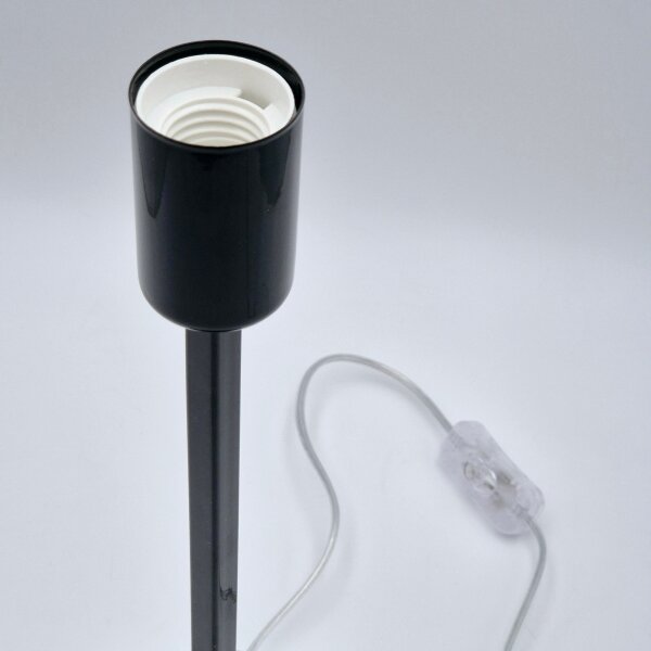 Lampă de masă ASTRID 1xE27/60W/230V negru lucios
