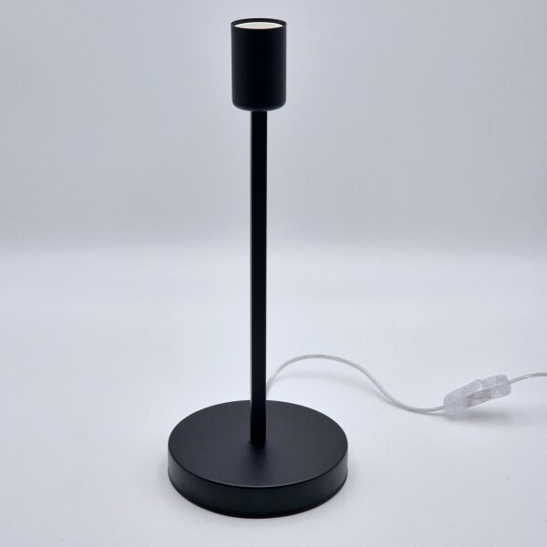 Lampă de masă ASTRID 1xE27/60W/230V negru lucios