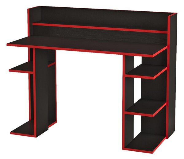 Masă PC Verbato (Negru + Roșu) . 1102640
