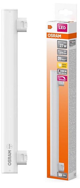 Tub LED fluorescent dimabil Osram S14s/3W/230V 2700K 30 cm CRI 90