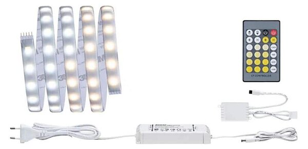 Bandă dimabilă pentru baie LED/10W IP44 Paulmann 70623 MAXLED 1,5 m 2700-6500K 230V + telecomandă