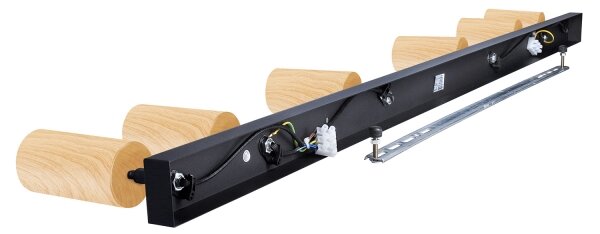 Spot Brilagi SELE 6xGU10/30W/230V negru/bej