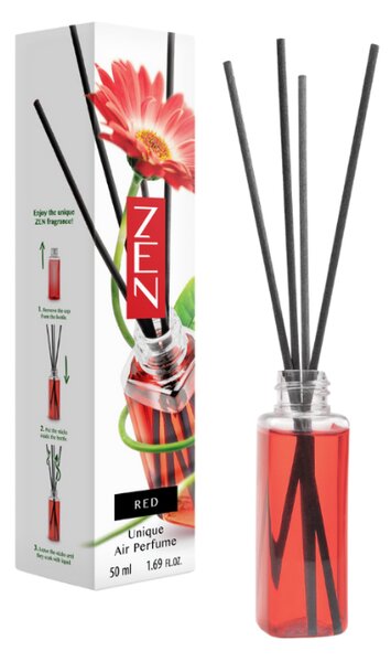 Difuzor aromatic cu betisoare ZEN RED 50 ml