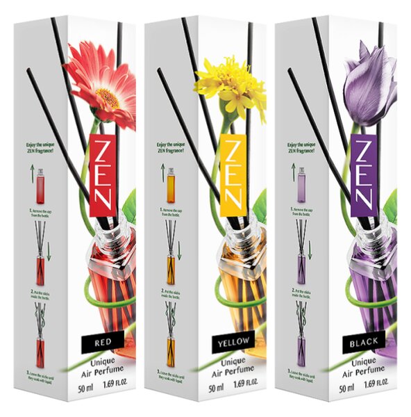 Difuzor aromatic cu betisoare ZEN RED 50 ml