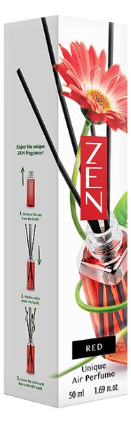 Difuzor aromatic cu betisoare ZEN RED 50 ml