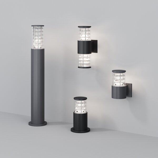 Aplică de exterior Maytoni O576WL-02GR BRONX 2xE27/60W/230V IP54 antracit