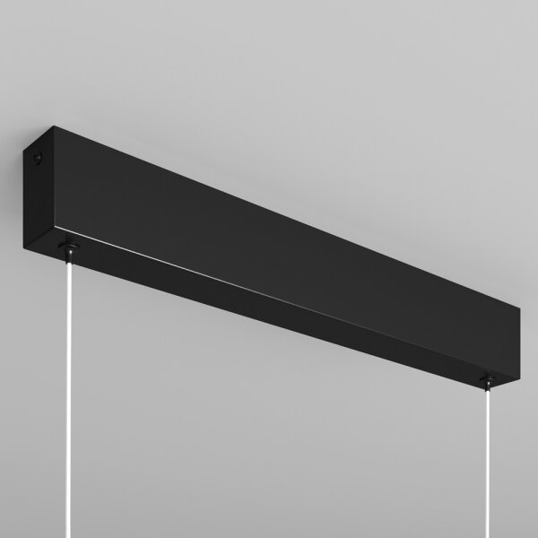 Lustră LED pe cablu Maytoni P010PL-L30B4K STEP LED/30W/230V 4000K 118,5 cm negru