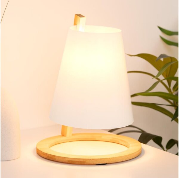 Lampă de masă Atmosphera PITA 1xE14/40W/230V bambus