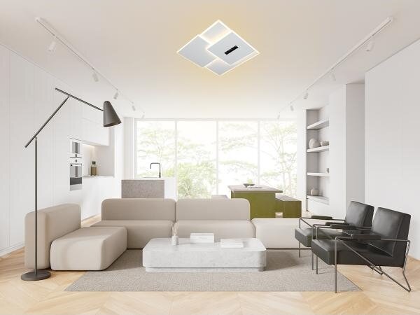Plafonieră LED dimabilă LED/95W/230V 3000-6500K alb + telecomandă