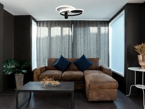 Plafonieră LED dimabilă LED/65W/230V 3000-6500K alb/negru + telecomandă