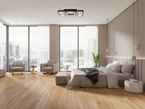 Plafonieră LED dimabilă LED/110W/230V 3000-6500K alb + telecomandă