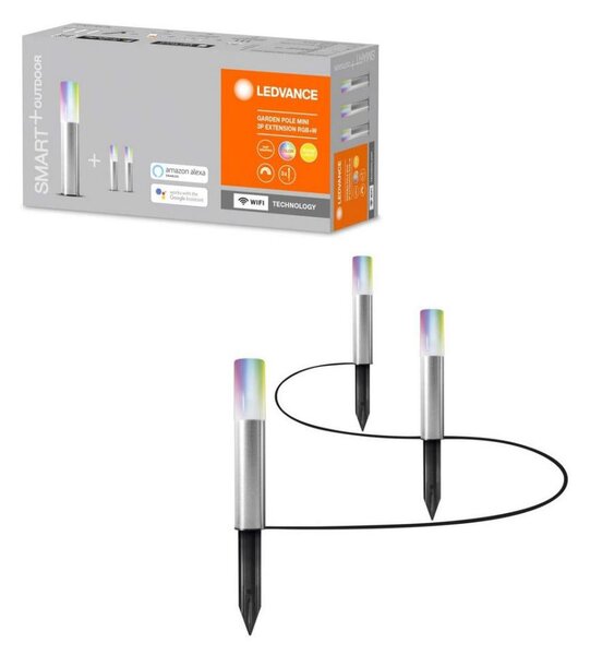 SET de extensie 3x lampă LED RGBW de exterior SMART+ 3xLED/1,9W/230V Wi-Fi Ledvance