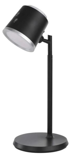 Lampă LED reîncărcabilă dimabilă de masă 4 în 1 LED/6W/3,7V 3000K/4000K/6500K negru