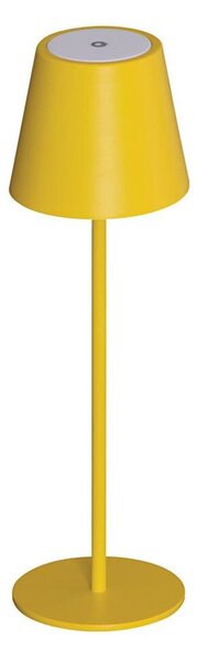 Lampă LED dimabilă de masă Kanlux 36323 INITA LED/1,2W/1800 mAh IP54 galben