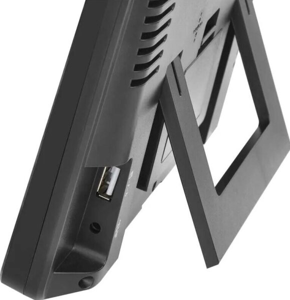 Stație meteo cu afișaj LCD GoSmart 5/230V Wi-Fi Tuya negru