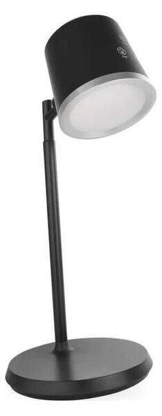 Lampă LED reîncărcabilă dimabilă de masă 4 în 1 LED/6W/3,7V 3000K/4000K/6500K negru