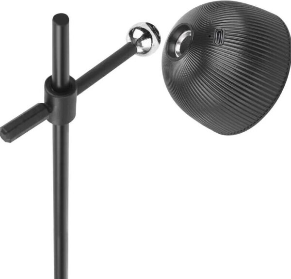 Lampă LED magnetică reîncărcabilă dimabilă de masă 4 în 1 LED/4,2W/3,7V 4000K negru
