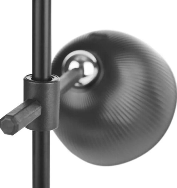 Lampă LED magnetică reîncărcabilă dimabilă de masă 4 în 1 LED/4,2W/3,7V 4000K negru