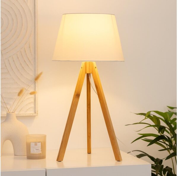 Lampă de masă Atmosphera BAHI 1xE14/40W/230V bambus