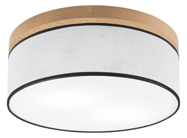Plafonieră Brilagi BELLADONNA 2xE27/15W/230V d. 40 cm alb/stejar