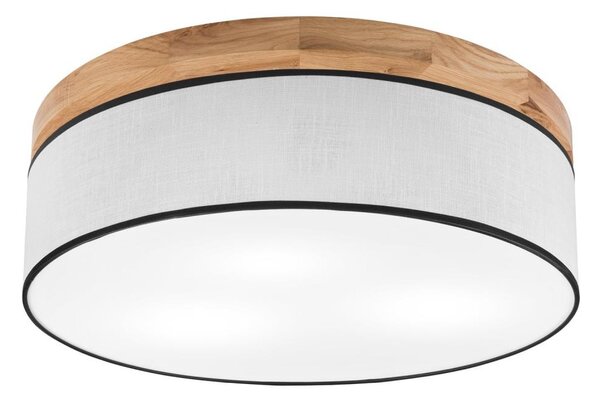 Plafonieră Brilagi BELLADONNA 3xE27/15W/230V d. 50 cm alb/stejar