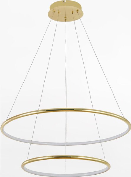Lustră LED pe cablu Zuma Line PL201004B-2GD MARSEILLE LED/40W/230V auriu