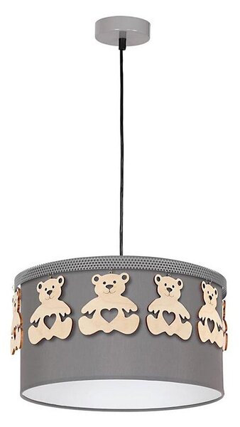 Lustră copii pe cablu BEAR 1xE27/60W/230V
