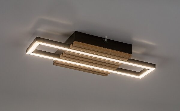 Rabalux 71455 - Plafonieră LED NOXELLE, 12W, 230V, 3000/4500/6000K