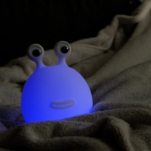 Lampă LED RGB tactilă reîncărcabilă dimabilă pentru copii MegaLight MOMO MOON LED/5V