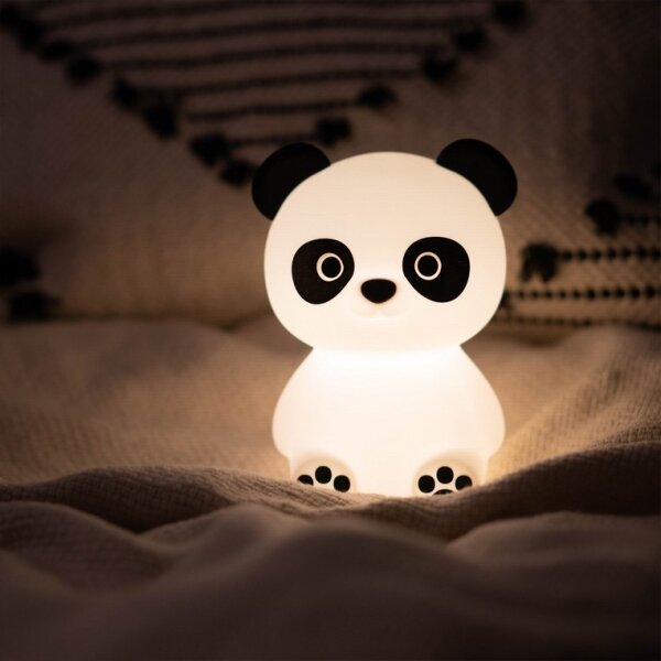 Lampă LED RGB tactilă dimabilă pentru copii MegaLight PADDY PANDA LED/5V