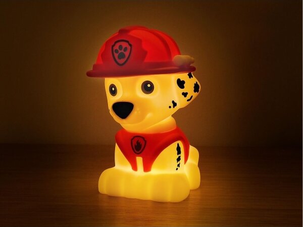 Lampă LED reîncărcabilă dimabilă pentru copii MegaLight PAW PATROL MARSHALL LED/5V