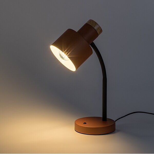 Rabalux 74100 - Lampă de birou PASTRO 1xE27/20W/230V portocalie