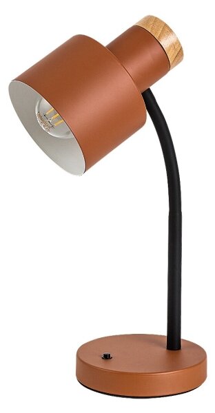 Rabalux 74100 - Lampă de birou PASTRO 1xE27/20W/230V portocalie
