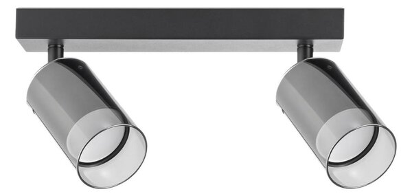 Spot Zuma Line 2211BD-2-BK REN 2xGU10/50W/230V negru/gri