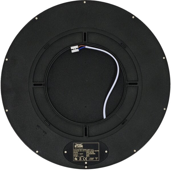Plafonieră LED cu senzor Fulgur s-42589 NOMY-S 32W/230V 3000/4000/6000K IP40 negru