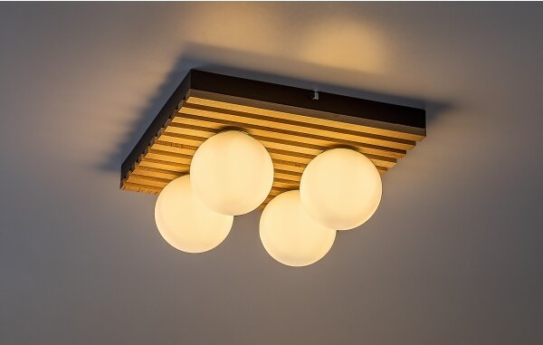 Rabalux 71462 - Plafonieră NOXELLE 4xG9/5W/230V 29,6x29,6 cm
