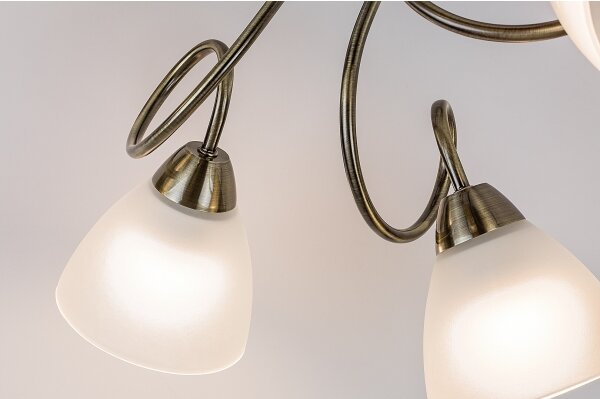 Rabalux 71482 - Lustră aplicată PALOMINA 5xE27/60W/230V