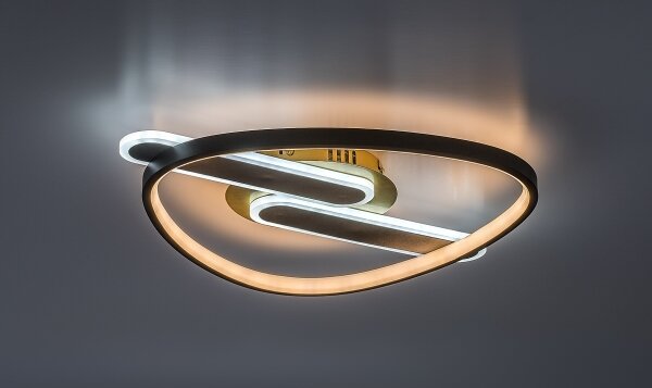 Rabalux 71467 - Plafonieră LED dimabilă BRANTIEL LED/60W/230V 3000-6000K 53x45 cm + telecomandă