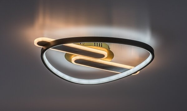 Rabalux 71467 - Plafonieră LED dimabilă BRANTIEL LED/60W/230V 3000-6000K 53x45 cm + telecomandă