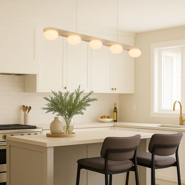 Rabalux 72462 - Lustră suspendată pe cablu GLOWBELLS 5xG9/25W/230V