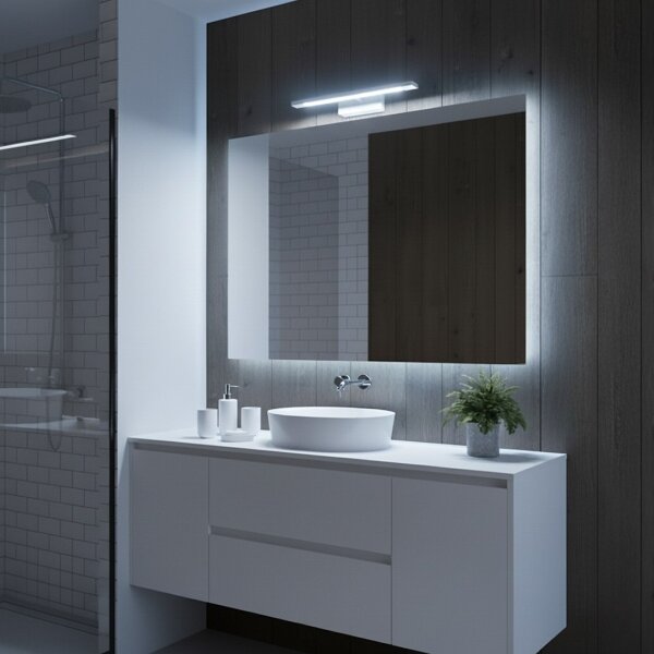 Aplica pentru oglindă de baie KLIMT LED/8W/230V 3000/4000/6000K 40 cm IP44 albă